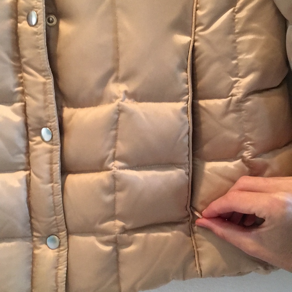 Gold down jacket - Picture 4 of 6